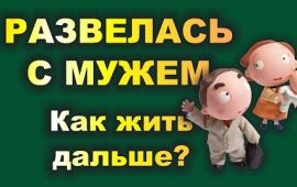 РАЗВЕЛАСЬ С МУЖЕМ. Как жить дальше? Выйти из одиночества и депрессии. Консультация. Брежнева Елена